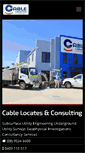 Mobile Screenshot of cablelocates.com.au